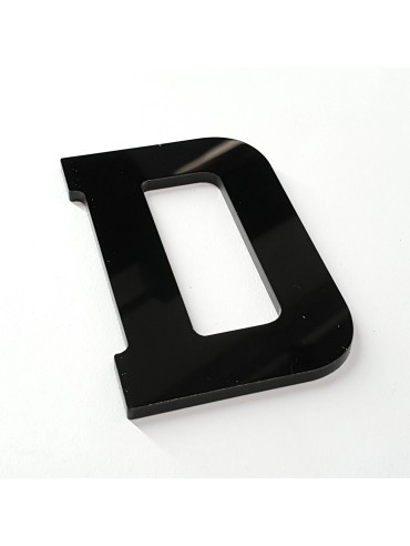D - 4D Number Plate Digit 3mm (Car)
