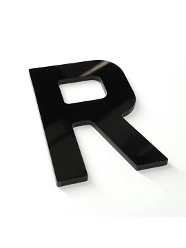 R - 4D Number Plate Digit 3mm (Motorbike)
