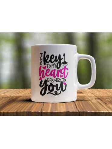 Valentines mug key to my heart Valentines mug key to my heart